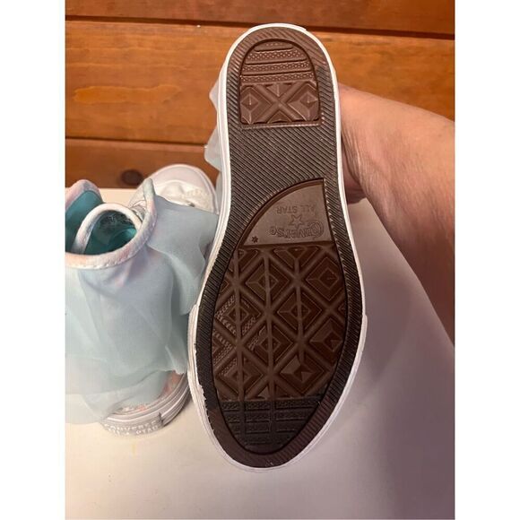 Converse Chuck Taylor All Star Block Party High Top Sneaker Sz 3 Big Girls 65 - Picture 4 of 8